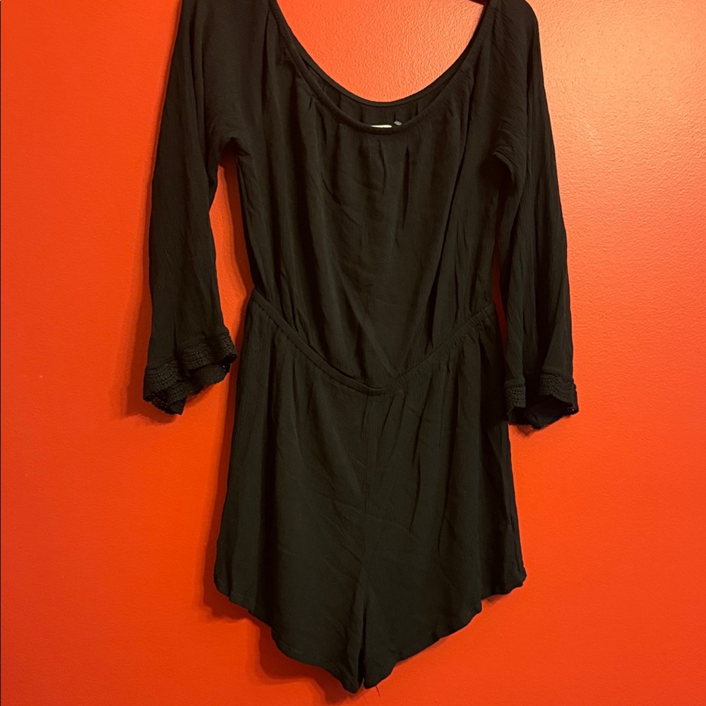 Mossimo Supply Co. Black Romper